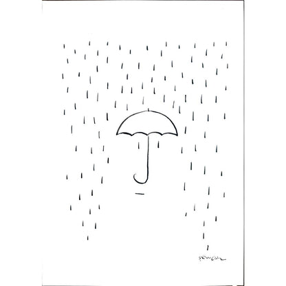 Muhammet Şengöz 35x25cm Orijinal Karikatür BOD03567