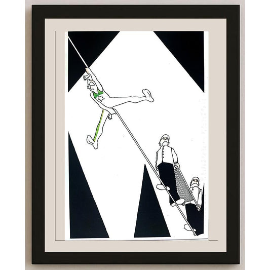 Clive Collins 29x21cm Orijinal Karikatür BOD03574