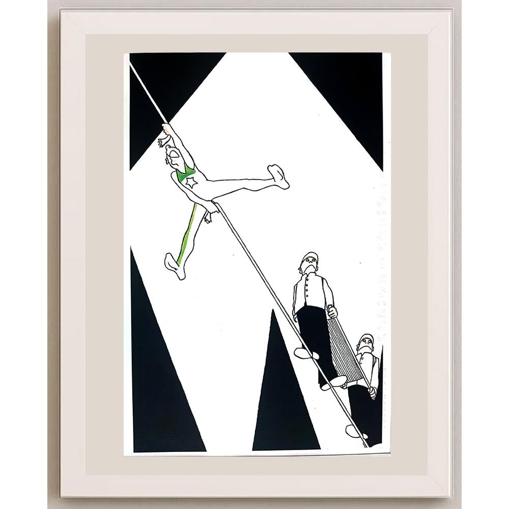 Clive Collins 29x21cm Orijinal Karikatür BOD03574