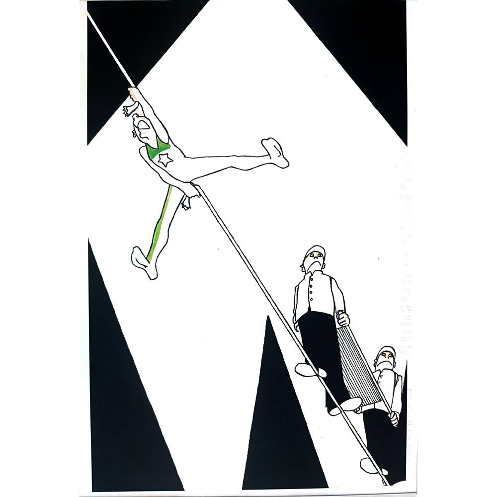 Clive Collins 29x21cm Orijinal Karikatür BOD03574