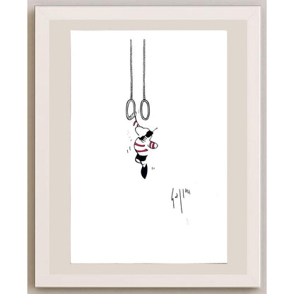 Sajini Ugo Alesssandro 29x21cm Orijinal Karikatür BOD03600