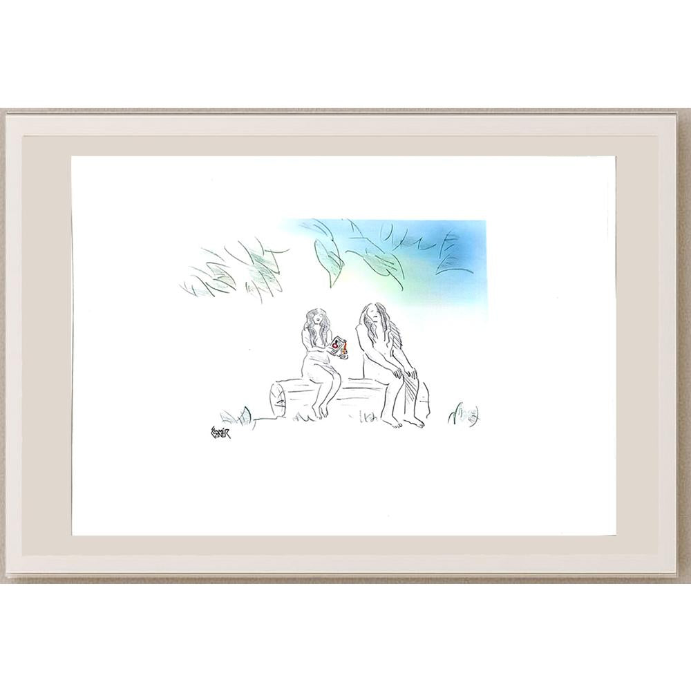 Sami Caner 43x30cm Orijinal Karikatür BOD03608