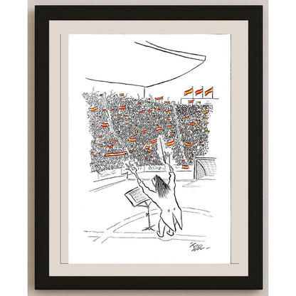 İzel Rozental 43x30cm Orijinal Karikatür BOD03618