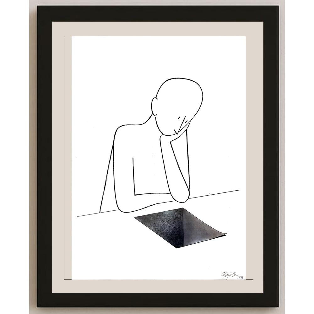 Piyale Madra 43x30cm Orijinal Karikatür BOD03626