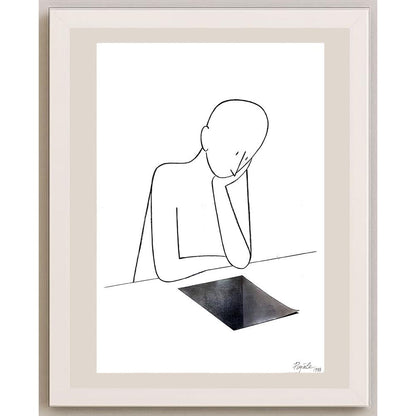 Piyale Madra 43x30cm Orijinal Karikatür BOD03626
