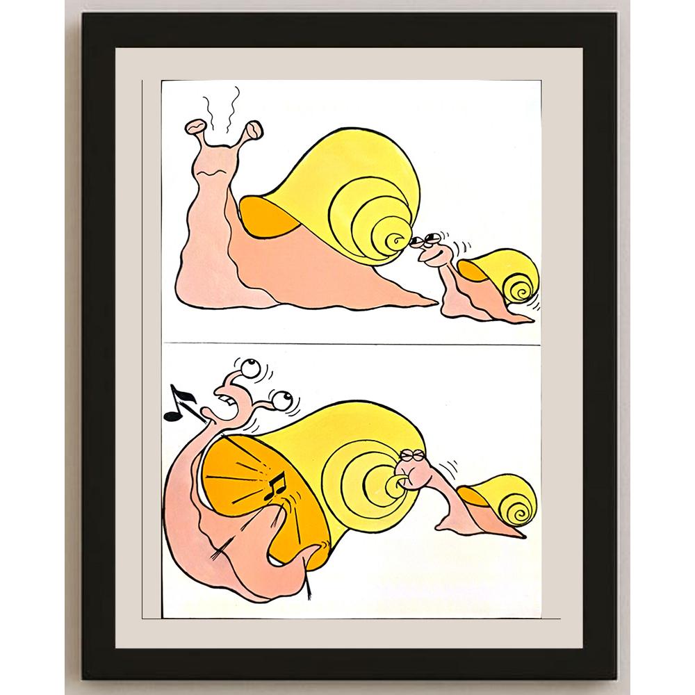 Merkuriev Evgeny 29x21cm Orijinal Karikatür BOD03631