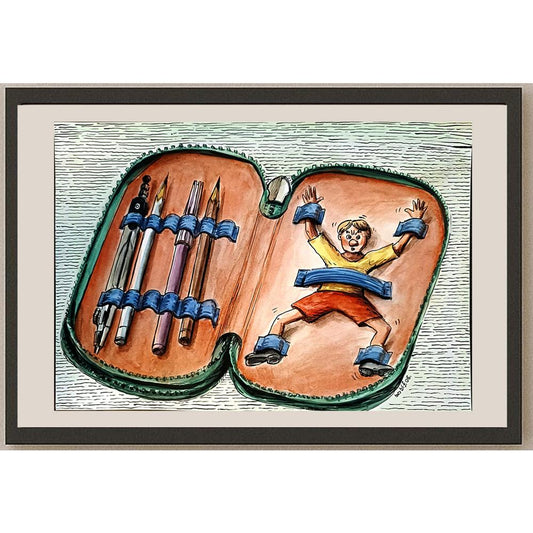 Todorovic Bobisa 29x21cm Orijinal Karikatür BOD03636