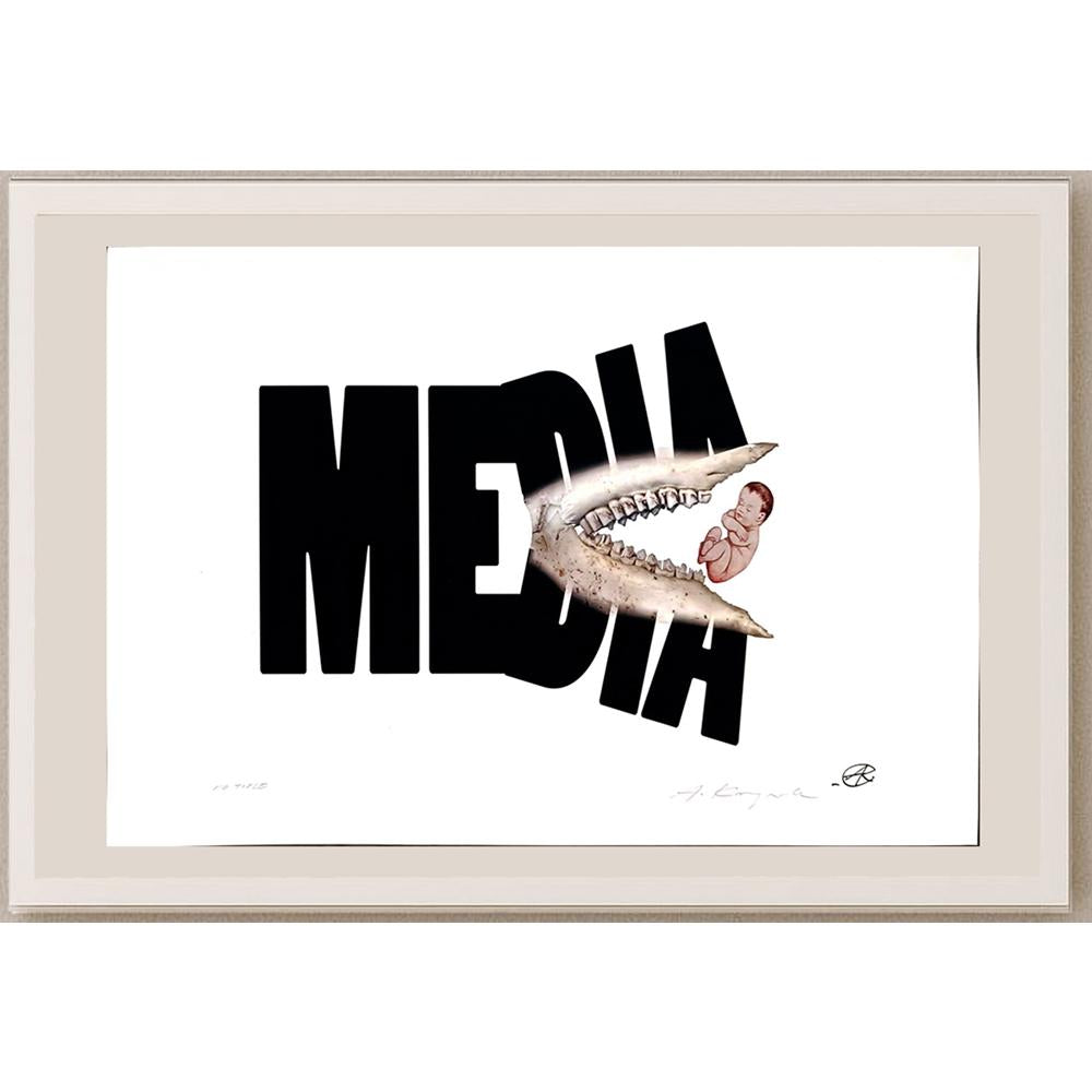 Adam Korpak 29x21cm Orijinal Karikatür BOD03649