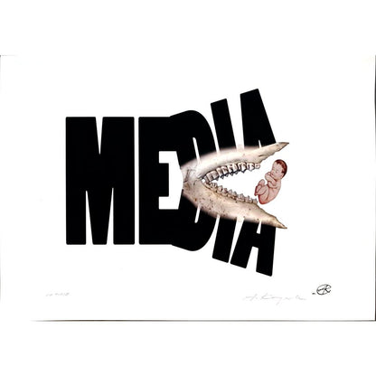 Adam Korpak 29x21cm Orijinal Karikatür BOD03649