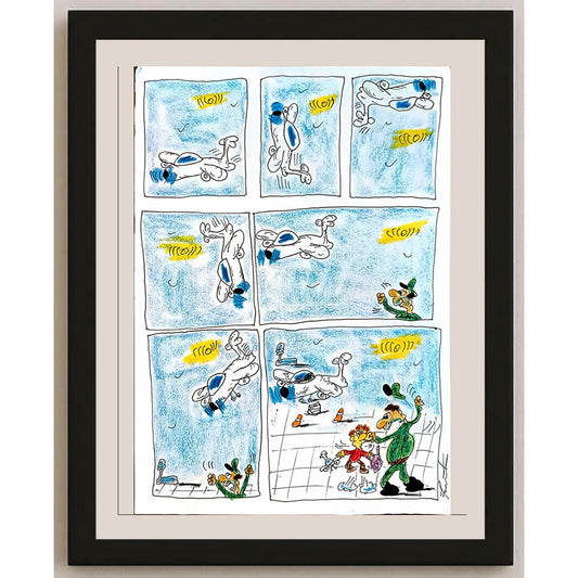Bartis Silviu 29x21cm Orijinal Karikatür BOD03661