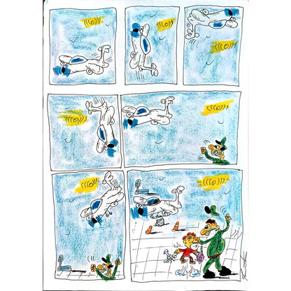Bartis Silviu 29x21cm Orijinal Karikatür BOD03661