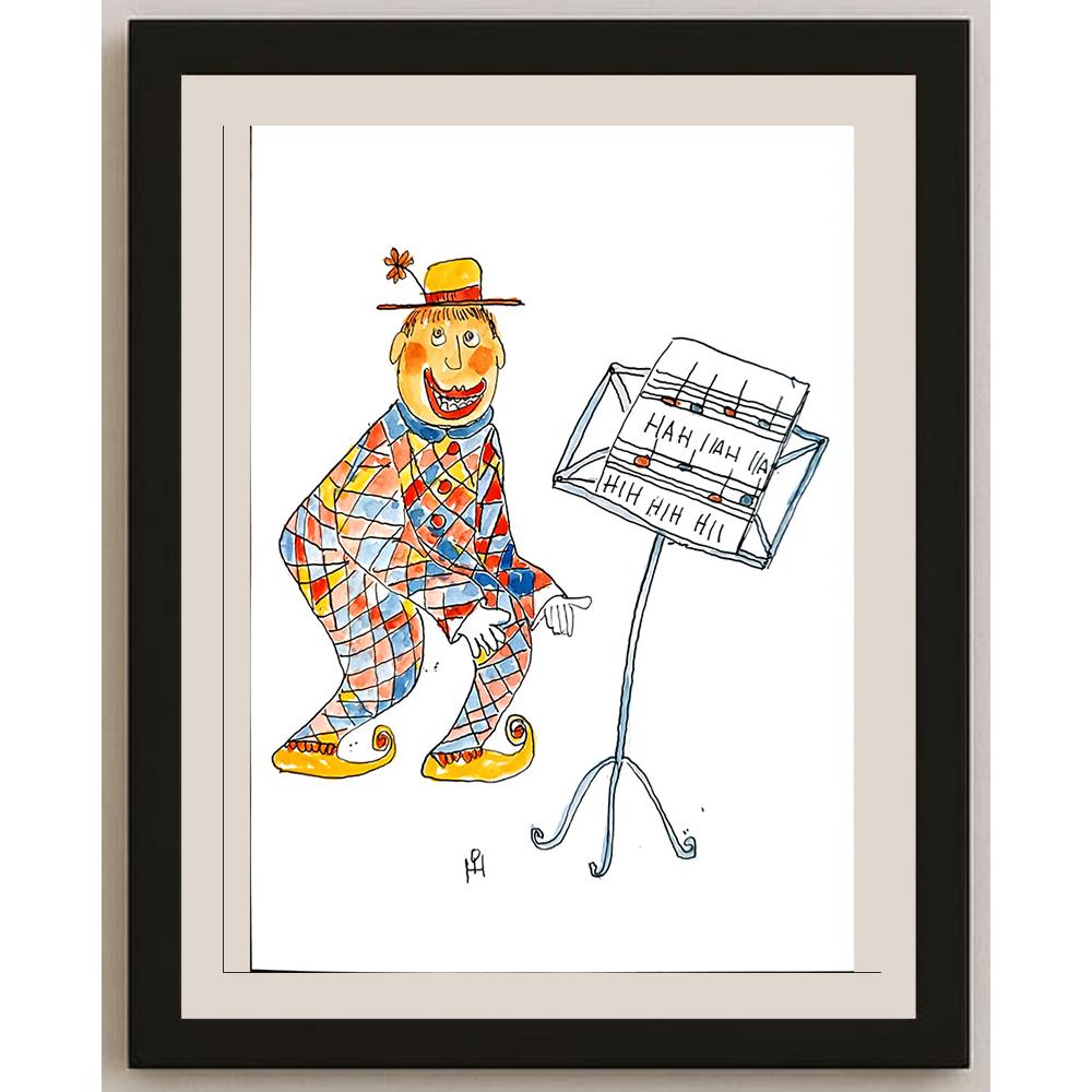 Heino Partanen 29x21cm Orijinal Karikatür BOD03663
