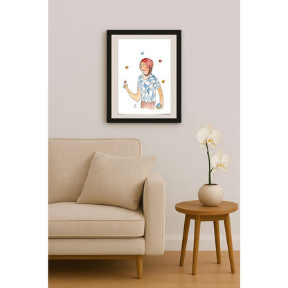 Heino Partanen 29x21cm Orijinal Karikatür BOD03665