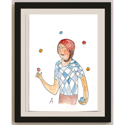Heino Partanen 29x21cm Orijinal Karikatür BOD03665