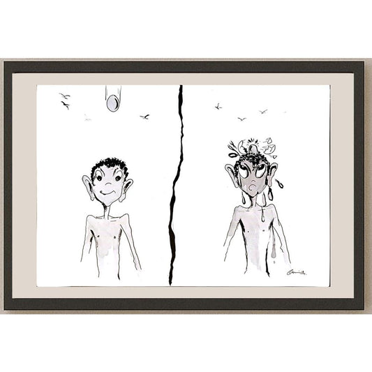 Amit Kumar 29x21cm Orijinal Karikatür BOD03670