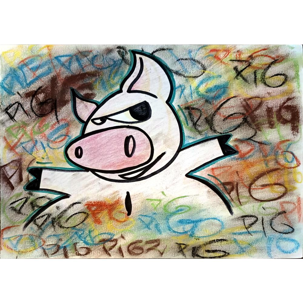 Sadkowski Dawid 29x21cm Orijinal Karikatür BOD03677