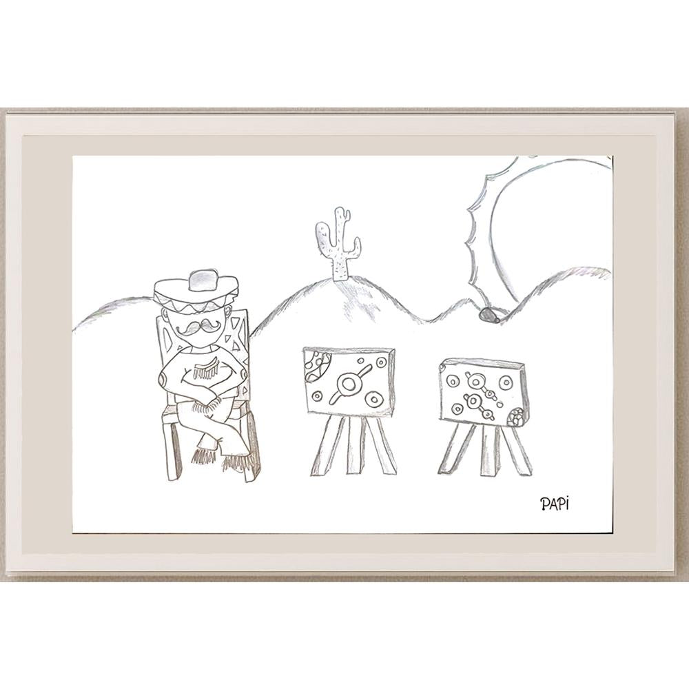 Patryk Janiak 29x21cm Orijinal Karikatür BOD03679