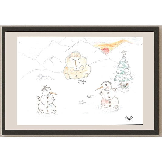 Patryk Janiak 29x21cm Orijinal Karikatür BOD03681