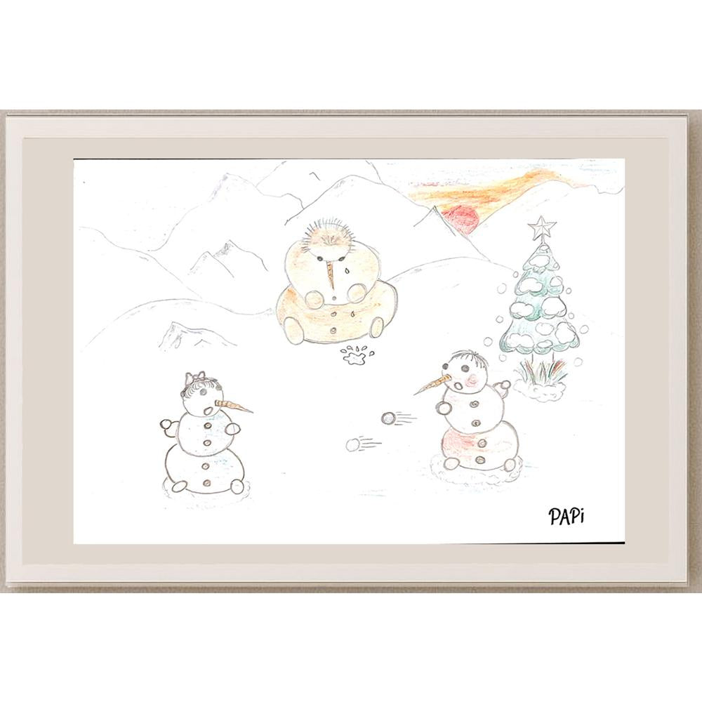 Patryk Janiak 29x21cm Orijinal Karikatür BOD03681