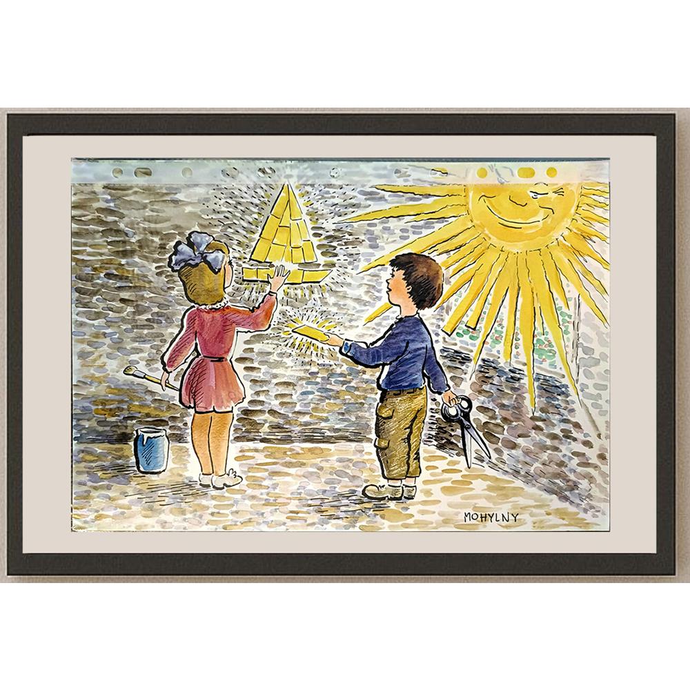 Valery Mohylny 29x21cm Orijinal Karikatür BOD03683