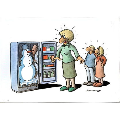 Goran Milenkovic 29x21cm Orijinal Karikatür BOD03691