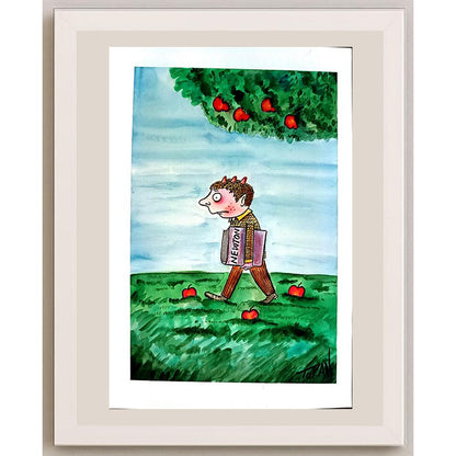 Cristian Topan 29x21cm Orijinal Karikatür BOD03699