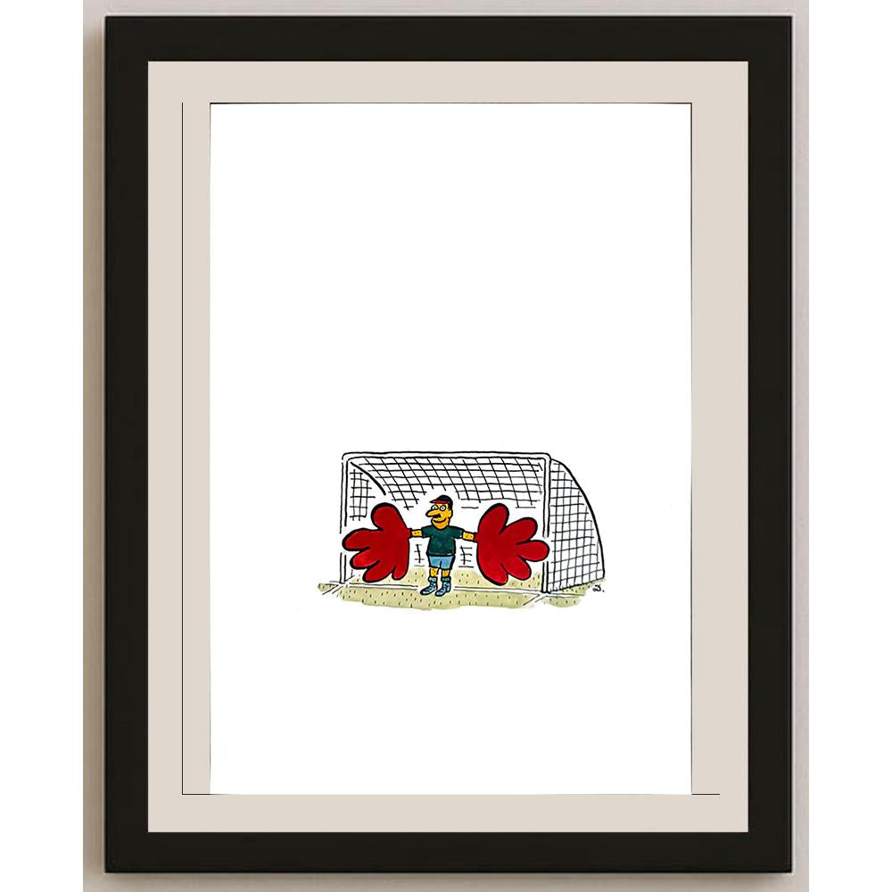 Cor Den Dulk 29x21cm Orijinal Karikatür BOD03704