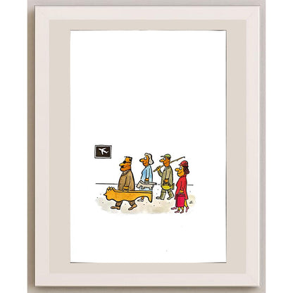 Cor Den Dulk 29x21cm Orijinal Karikatür BOD03705