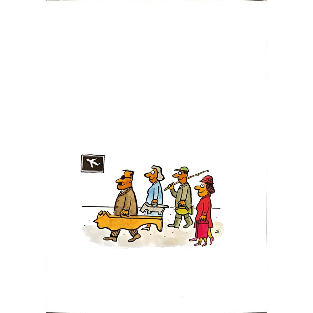 Cor Den Dulk 29x21cm Orijinal Karikatür BOD03705