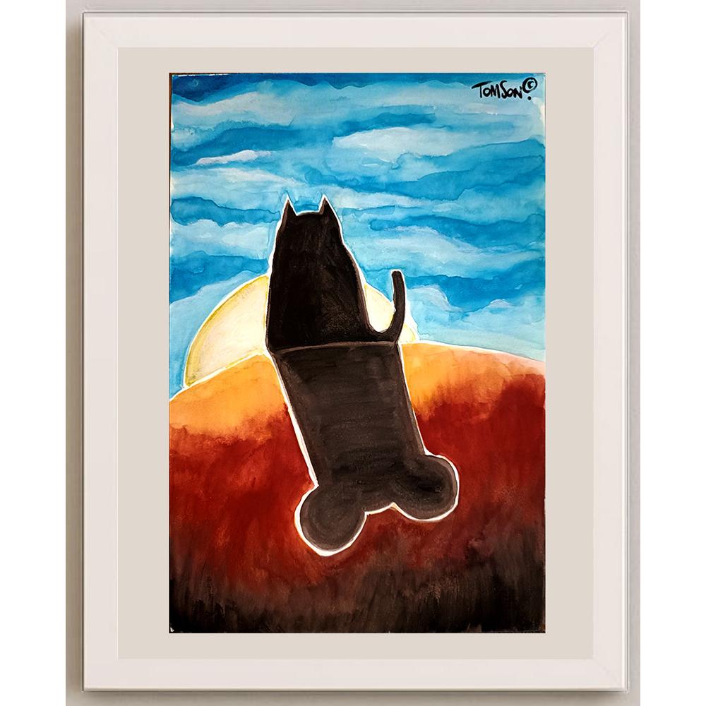 Tomasz Woloszyn 29x21cm Orijinal Karikatür BOD03776
