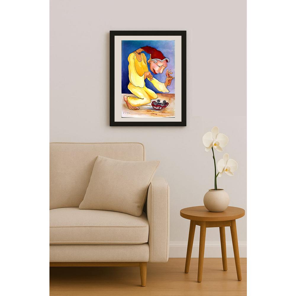 Dorota Chwatek 29x21cm Orijinal Karikatür BOD03778