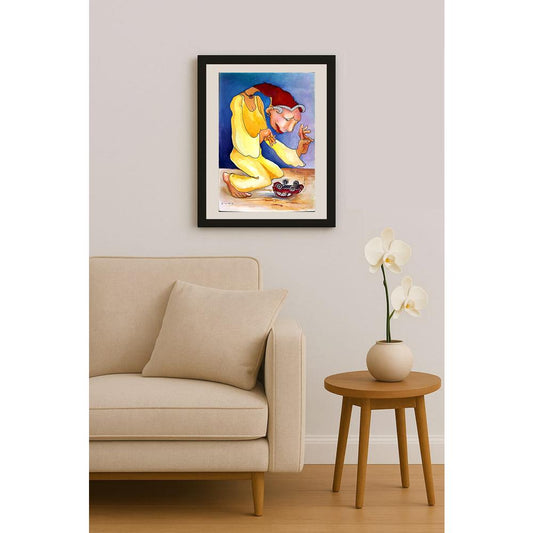 Dorota Chwatek 29x21cm Orijinal Karikatür BOD03778
