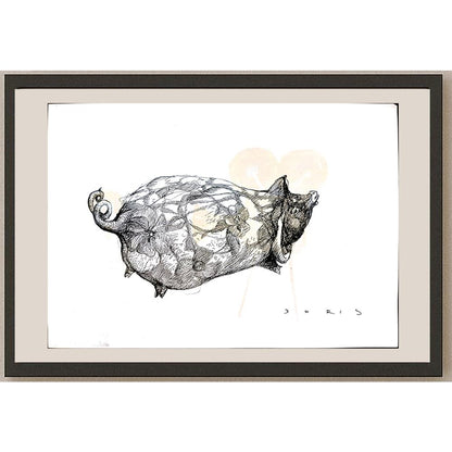 Dorota Chwatek 29x21cm Orijinal Karikatür BOD03781