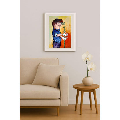 Dorota Chwatek 29x21cm Orijinal Karikatür BOD03782