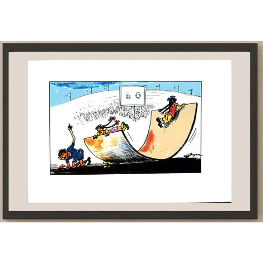 Gasımhanli Bayram 29x21cm Orijinal Karikatür BOD03787