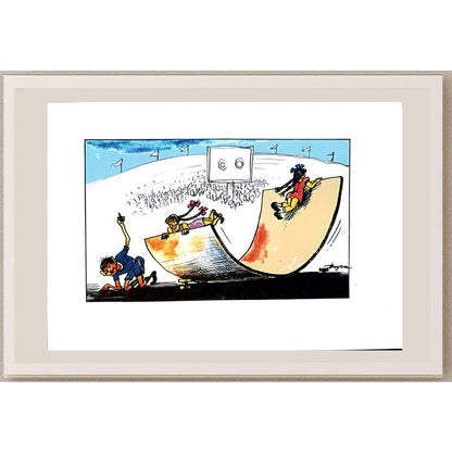 Gasımhanli Bayram 29x21cm Orijinal Karikatür BOD03787
