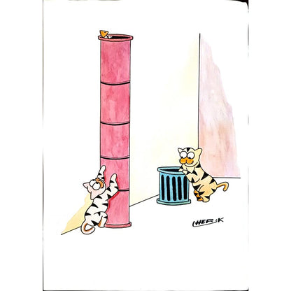 Heru Kurnianto 29x21cm Orijinal Karikatür BOD03790