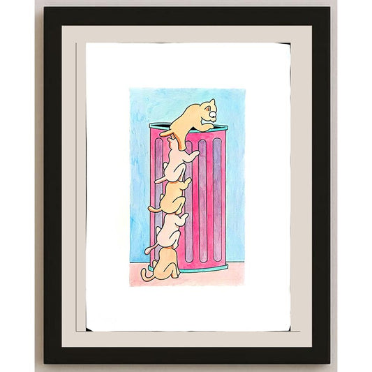 Heru Kurnianto 29x21cm Orijinal Karikatür BOD03792