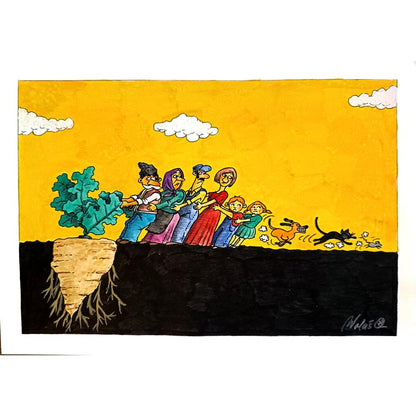 Vlado Volas 29x21cm Orijinal Karikatür BOD03793