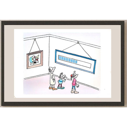 Ma Heng Chao 29x21cm Orijinal Karikatür BOD03800