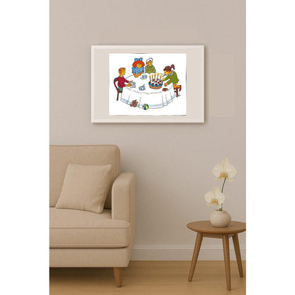 Nicholas Zhigotsky 23x18cm Orijinal Karikatür BOD03804