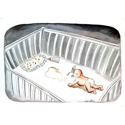Lei Hao 29x21cm Orijinal Karikatür BOD03821