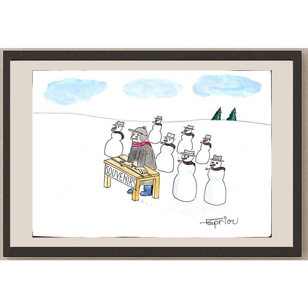 Grigoris Georgiou 29x21cm Orijinal Karikatür BOD03827
