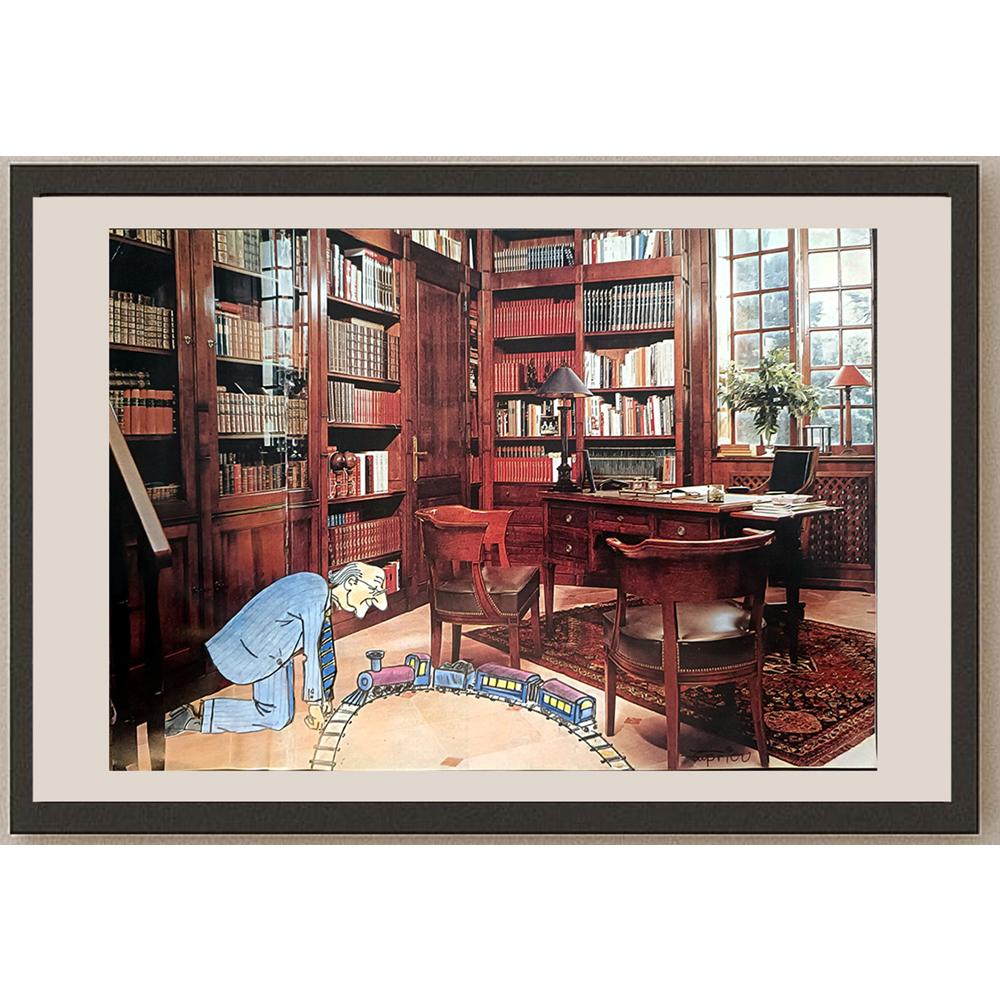Grigoris Georgiou 29x21cm Orijinal Karikatür BOD03829