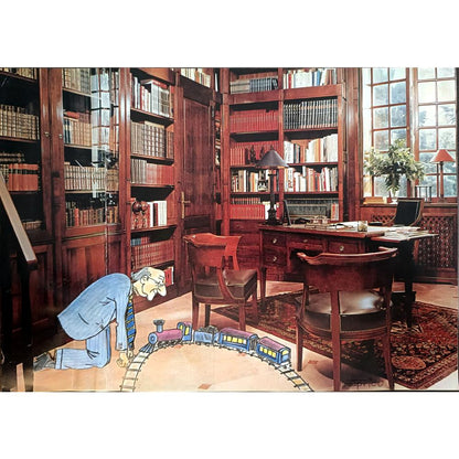Grigoris Georgiou 29x21cm Orijinal Karikatür BOD03829