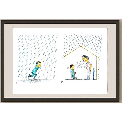 Jia Rui Jun 29x21cm Orijinal Karikatür BOD03833