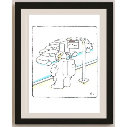 Ba Bilig 29x21cm Orijinal Karikatür BOD03835