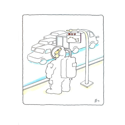 Ba Bilig 29x21cm Orijinal Karikatür BOD03835
