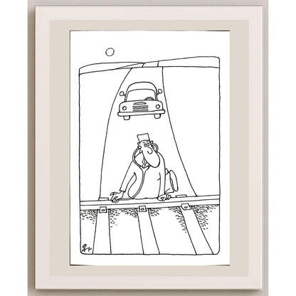 Ba Bilig 29x21cm Orijinal Karikatür BOD03837