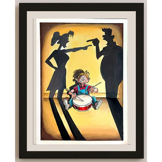 Lei Hao 29x21cm Orijinal Karikatür BOD03845